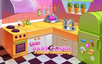 Baby Clara  Clean Game House截图3