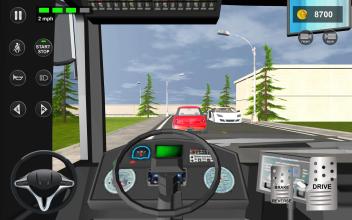 Bus Driver Simulator 3D : City Bus Driving截图4