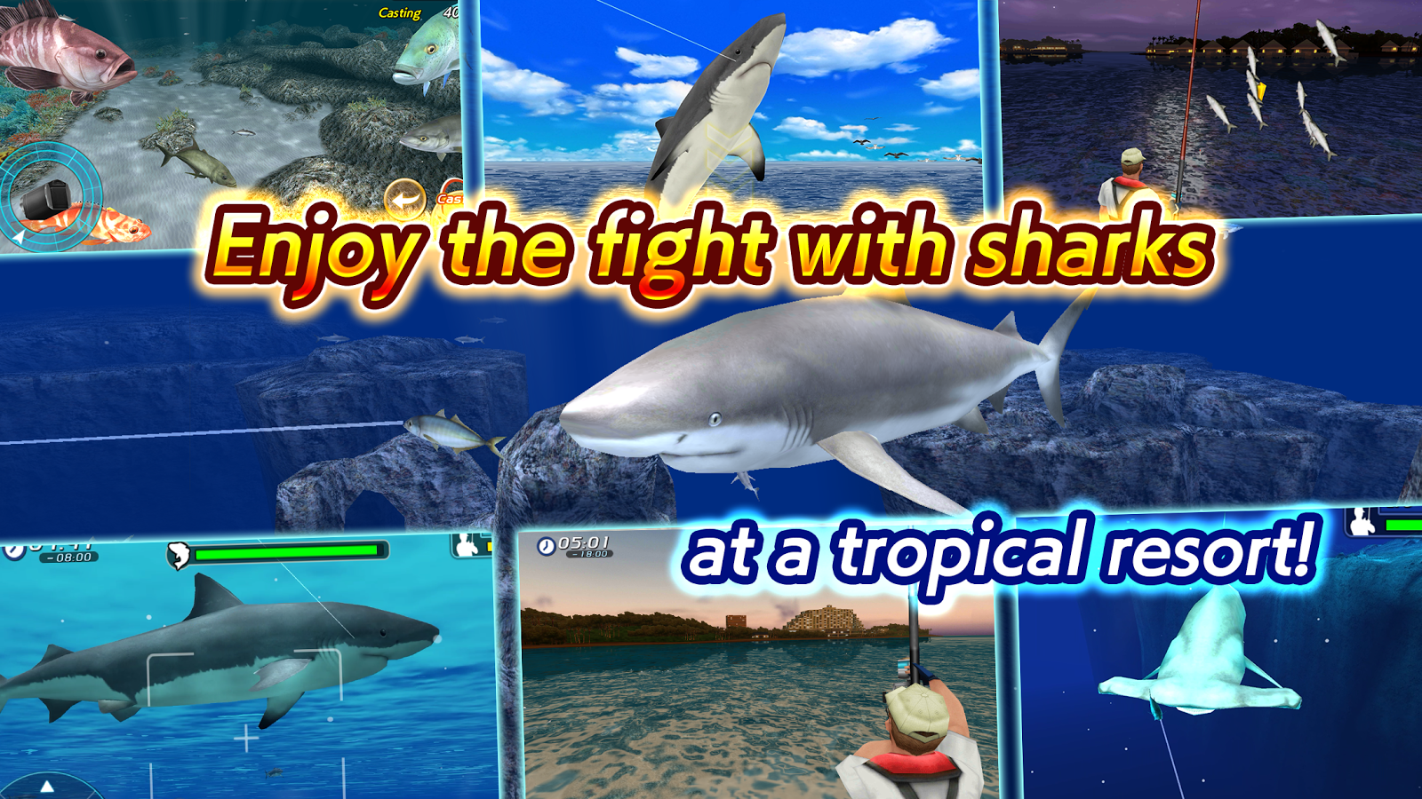 Wild Shark Fishing截图2