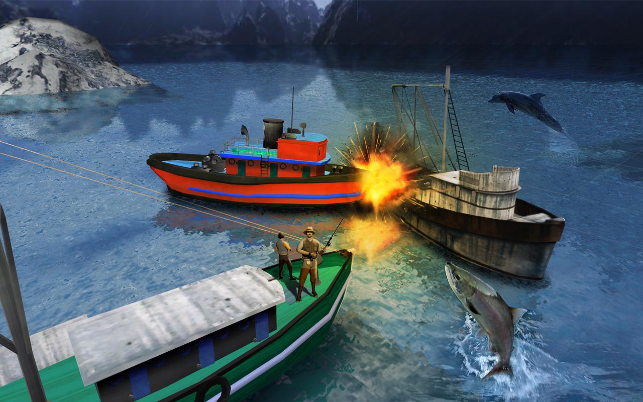 Fishing Boat Driving Simulator : Ship Games截图3