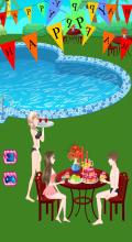 Pool Party love stroy games - Couple Kissing截图4