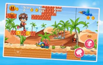 Zak Adventure  Super Storm Game截图1