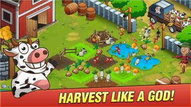 Happy Idle Farming - Animal's Family in Town截图1