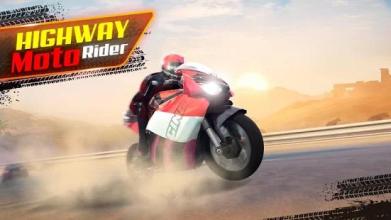 Highway Moto Rider - Traffic Race截图5