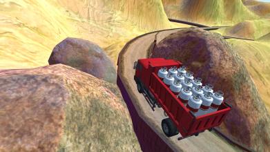 Crazy Truck Driver Offroad Mountain Hill Driving截图1