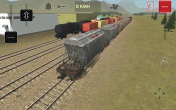 Train and rail yard simulator截图1