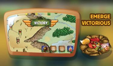 Jungle Heroes TD  Wild Animals Tower Defense War截图1