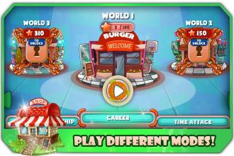 Burger Shop Hamburger Making Cook Game截图3