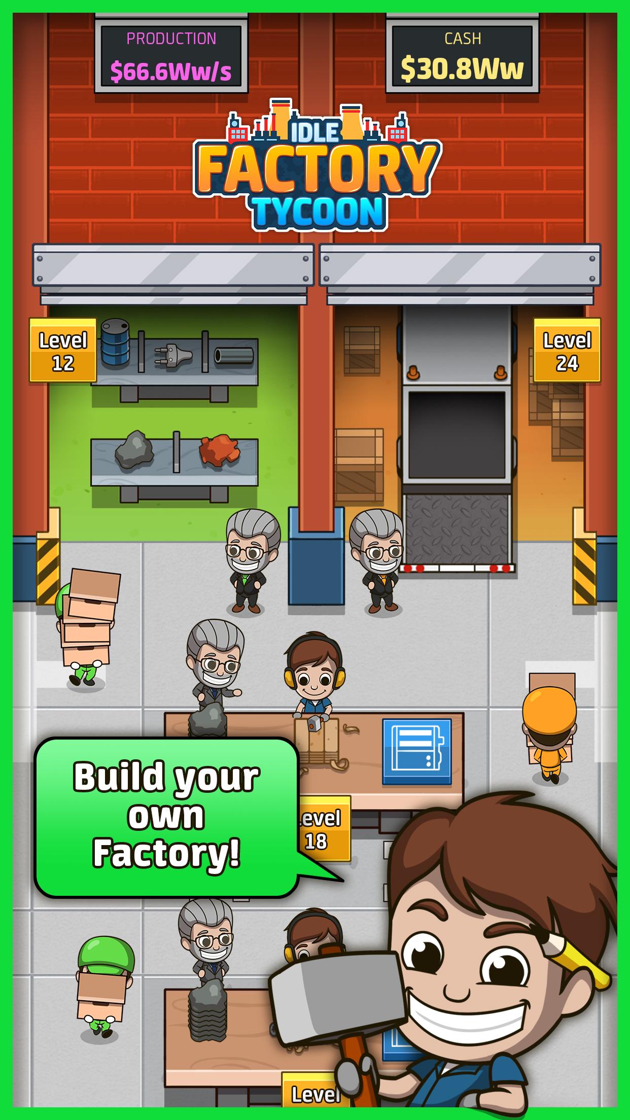 Idle Factory Tycoon截图1