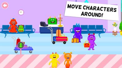 My Monster Town  Airport Games for Babies & Kids截图5