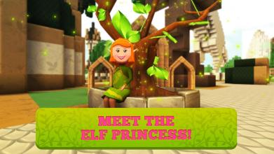 Elf Princess Craft Magic Crafting & Building Game截图1