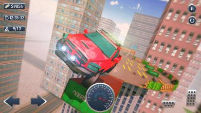 Rooftop Stunts SUV Racing截图3