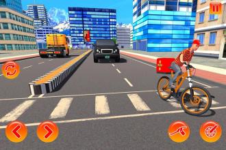 BMX Bicycle Pizza Delivery Boy 2019截图4