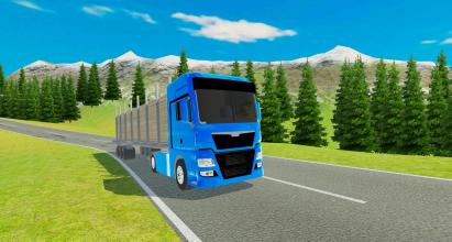 Truck Simulator Alaska Cargo Impossible OffRoad截图3