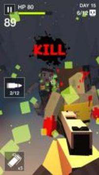 Cube Killer Zombie  FPS Survival截图