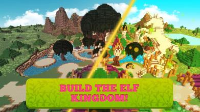 Elf Princess Craft Magic Crafting & Building Game截图4