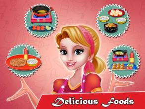 Indian Food Restaurant And Cooking Game截图2