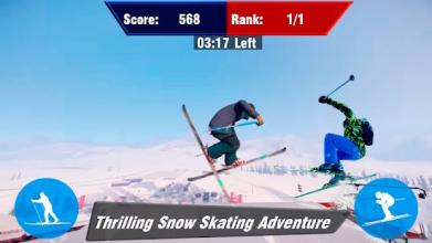 Extreme Snow Skater 3d : Skateboard Games Master截图1