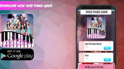 Piano SNSD  KPOP Game截图4