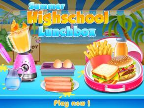 Summer High School Lunch Box截图4