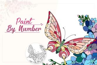 Paint by number  Coloring Book截图1