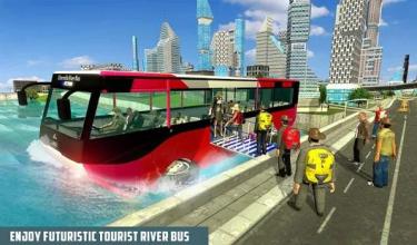 River bus driving tourist bus simulator 2018截图5