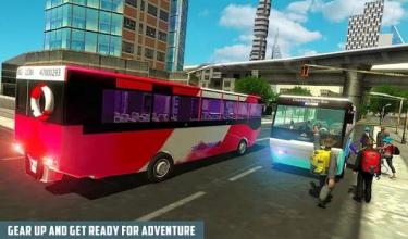 River bus driving tourist bus simulator 2018截图3