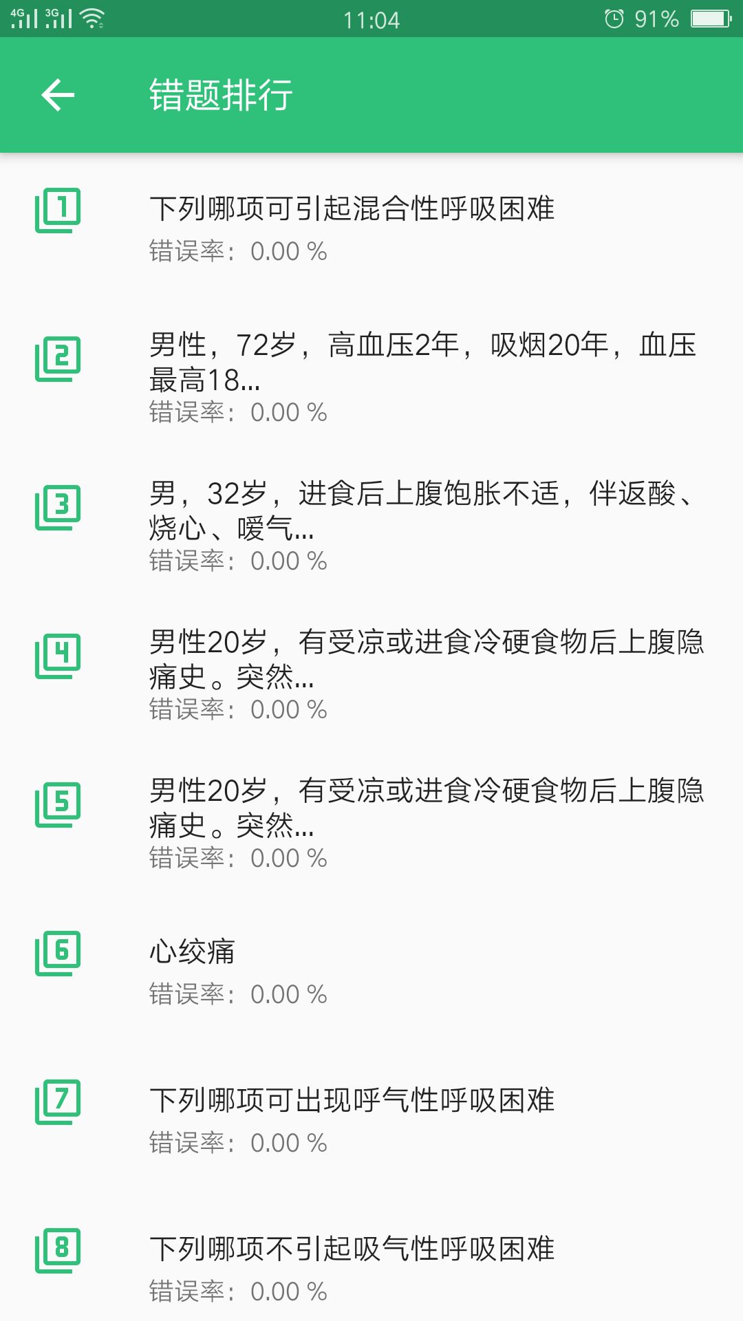 呼吸内科学中级v1.1.4截图1