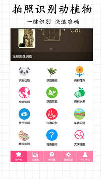拍照識物截圖