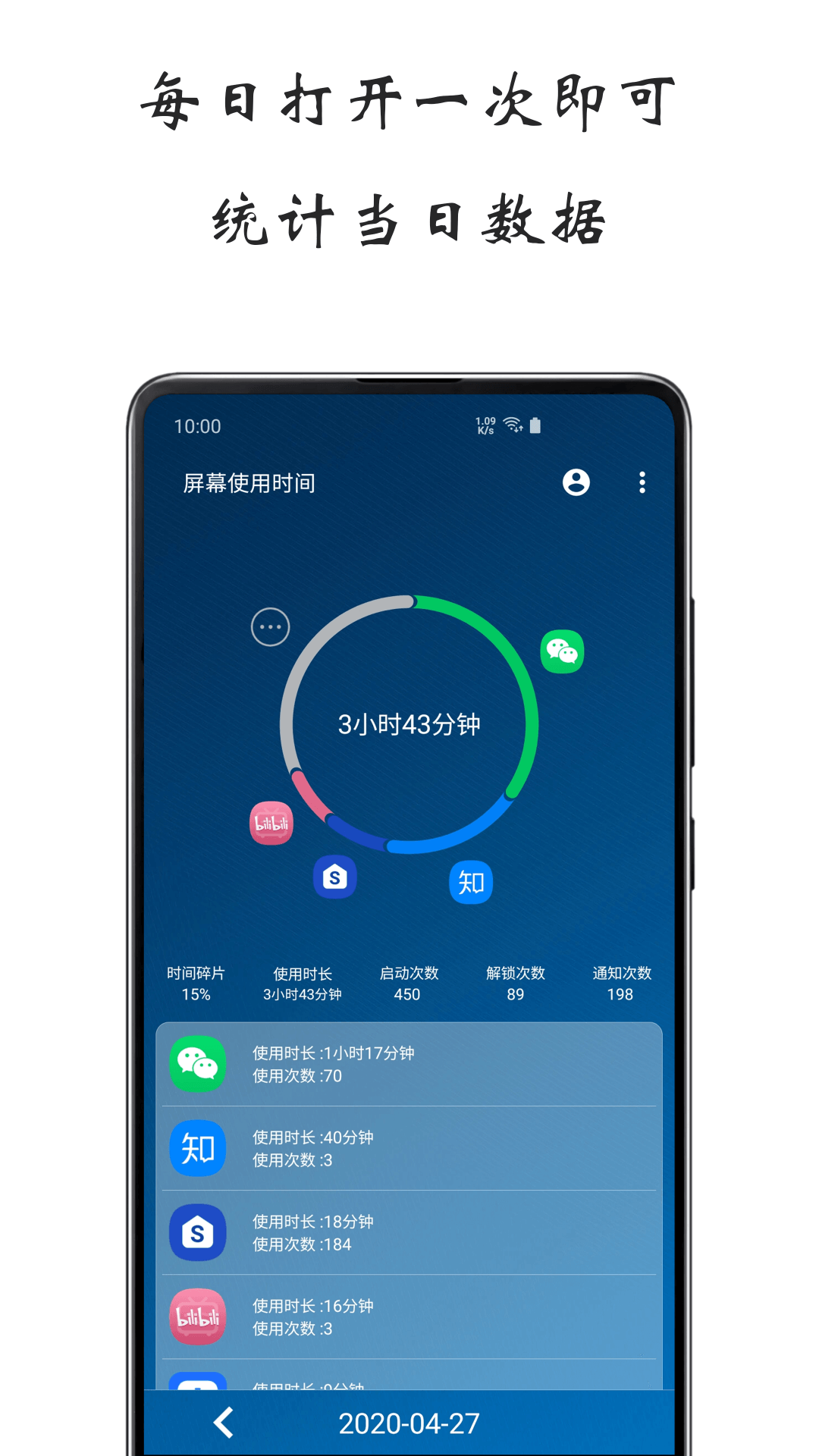 屏幕使用时间v1.1.0707截图1