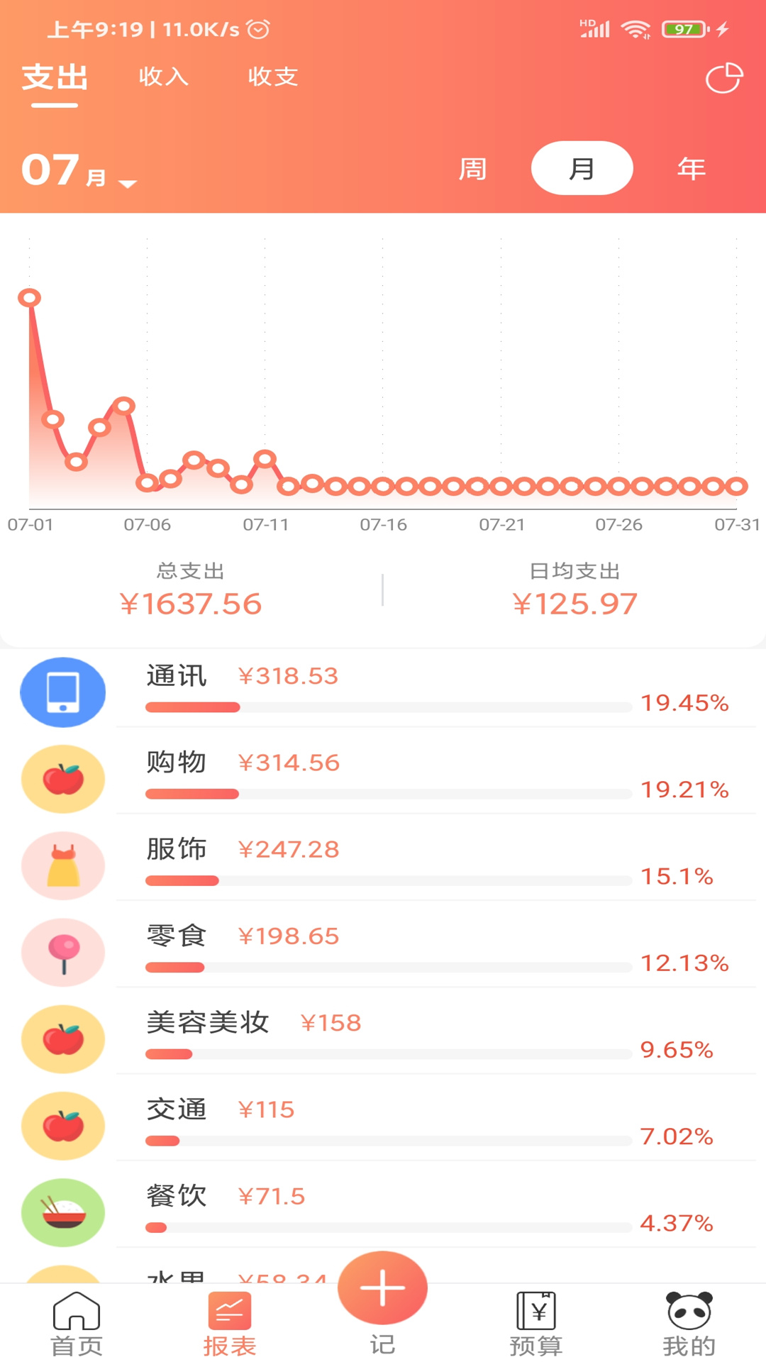 熊猫记账v1.0.4.2截图3