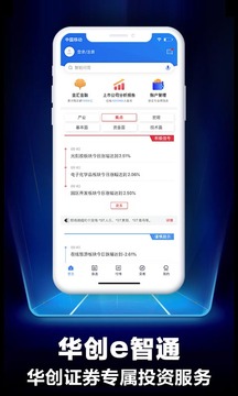 華創(chuàng)e智通截圖
