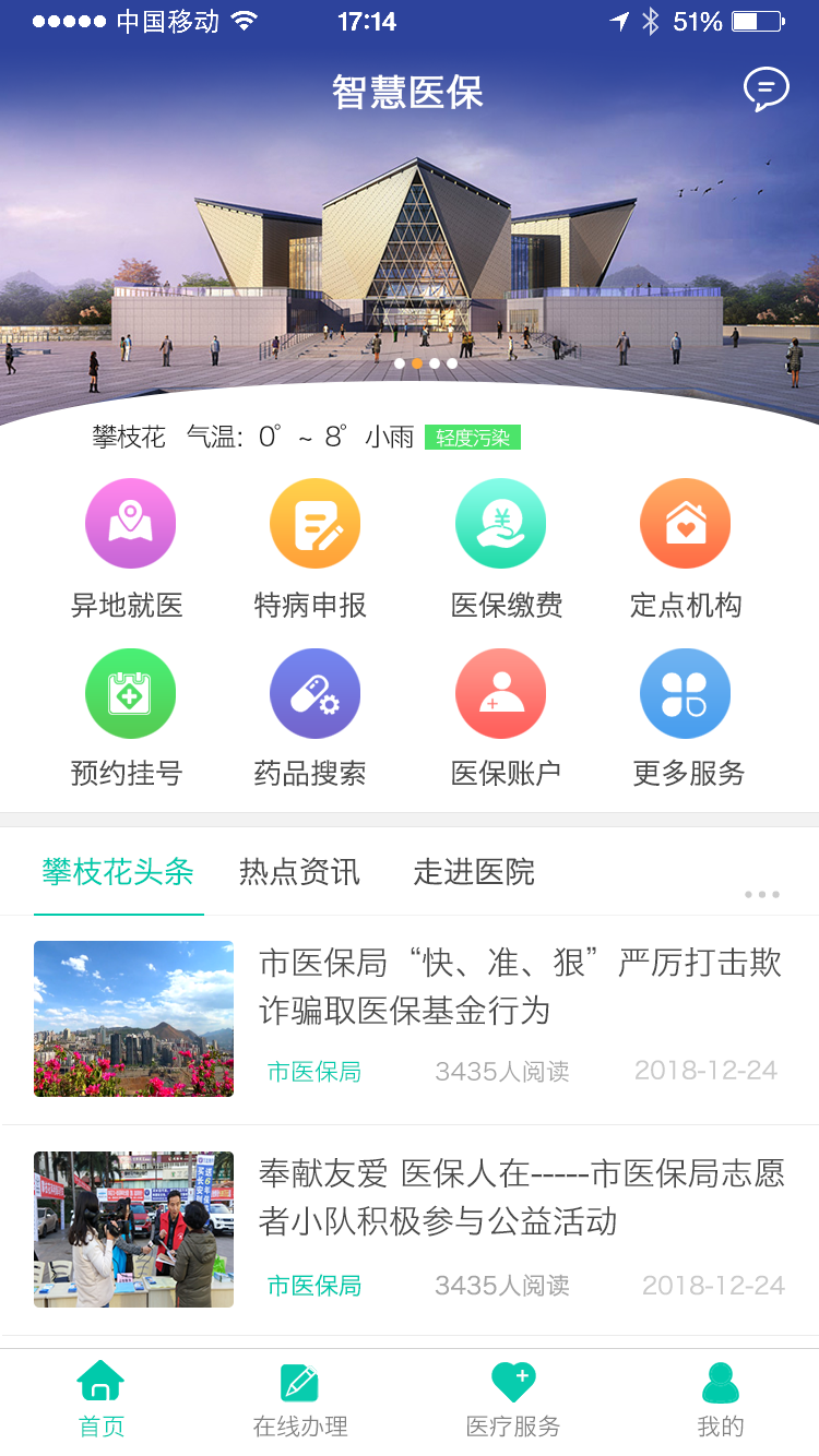 攀枝花智慧医保截图1