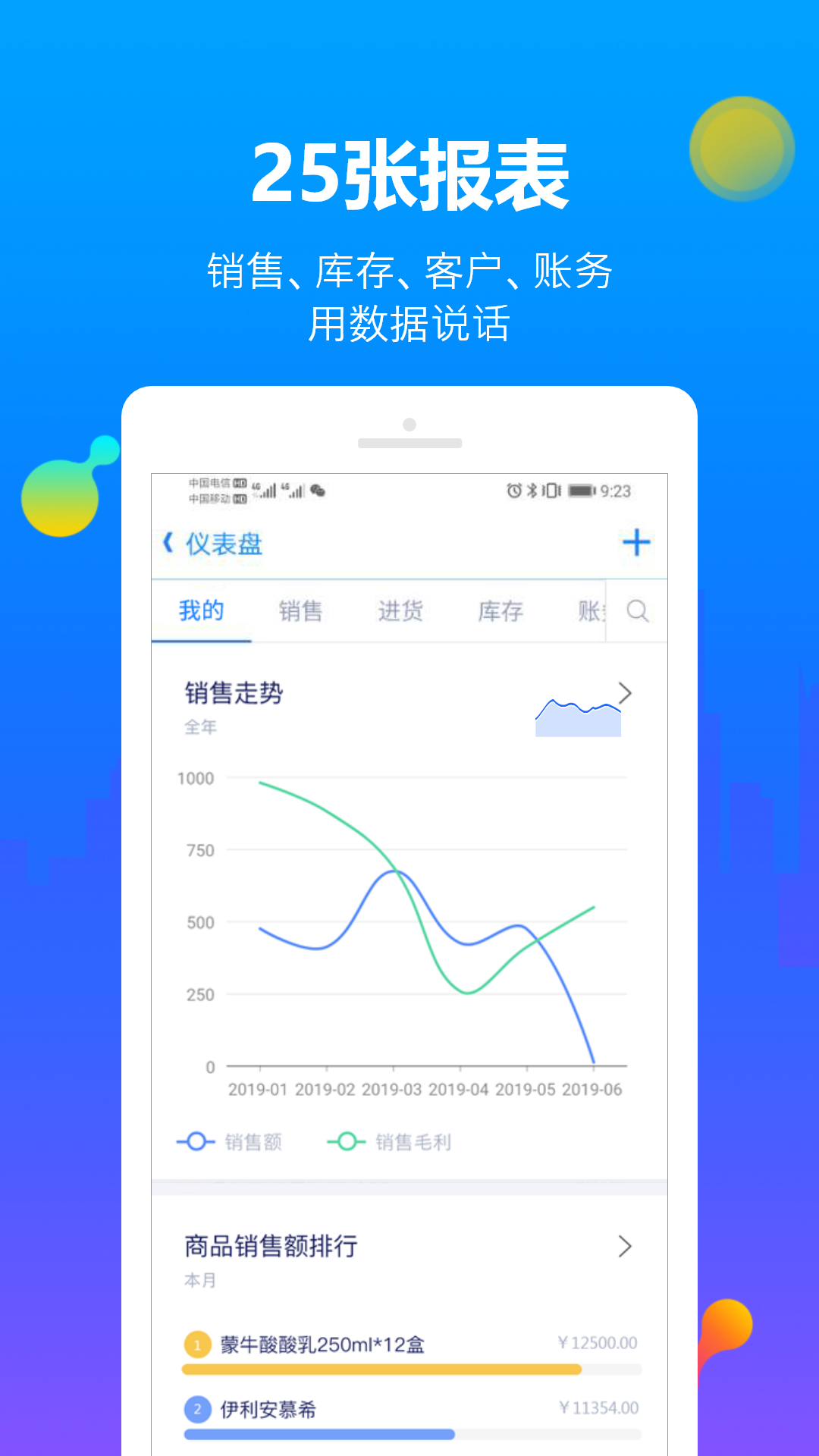 七色米庫存管理進銷存截圖預覽