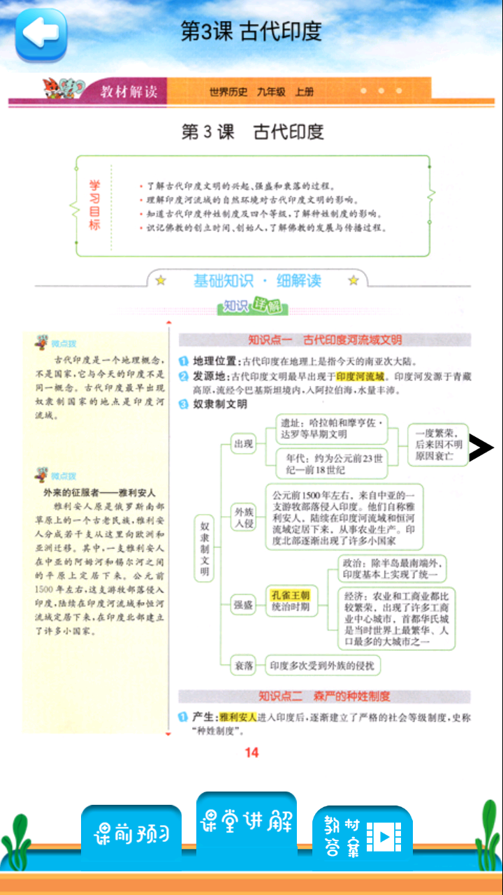 九年级上册历史解读截图4