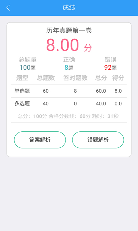 注册会计师题库考试截图5