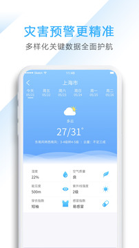 星云天氣截圖