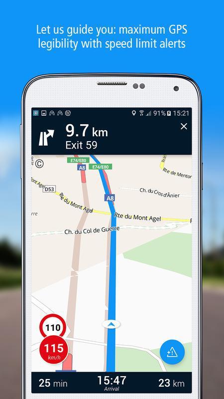 ViaMichelin: Route GPS Traffic截图2