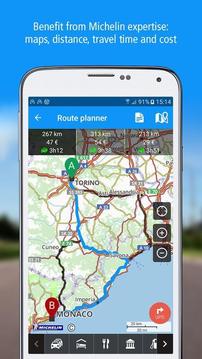 ViaMichelin: Route GPS Traffic截图