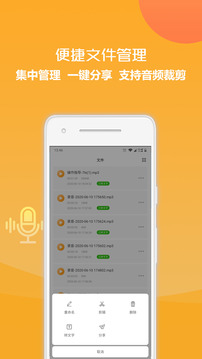 錄音轉(zhuǎn)文字截圖