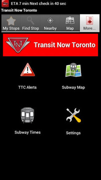 Transit Now Toronto for TTC截图