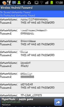 Wireless Android Password截图