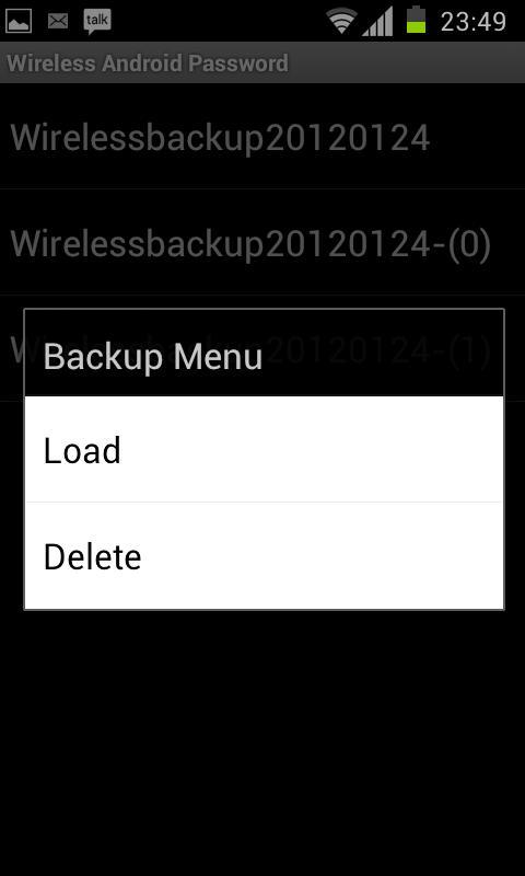 Wireless Android Password截图5