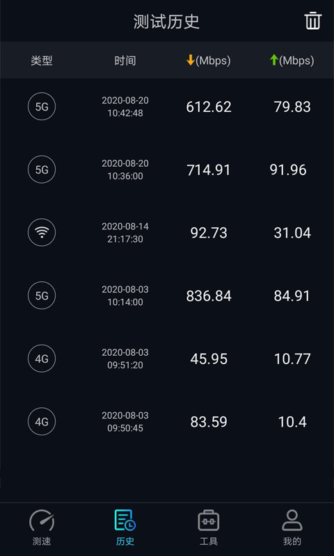 5G网速测试v1.1.8截图5