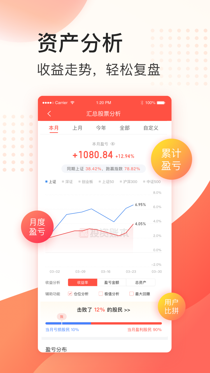 同花順投資記賬本截圖預覽
