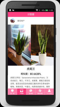 拍照識物截圖