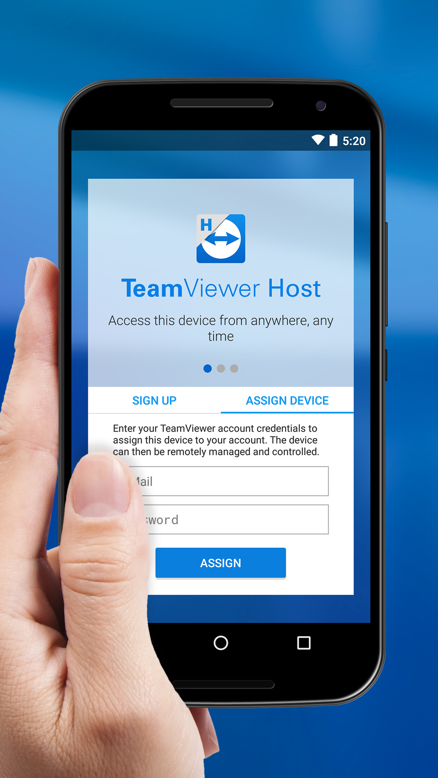 teamviewer host unattended access