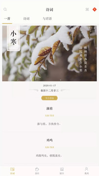 古詩(shī)詞典截圖