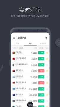 极简汇率截图