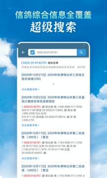 信鴿足環(huán)號查鴿網(wǎng)截圖